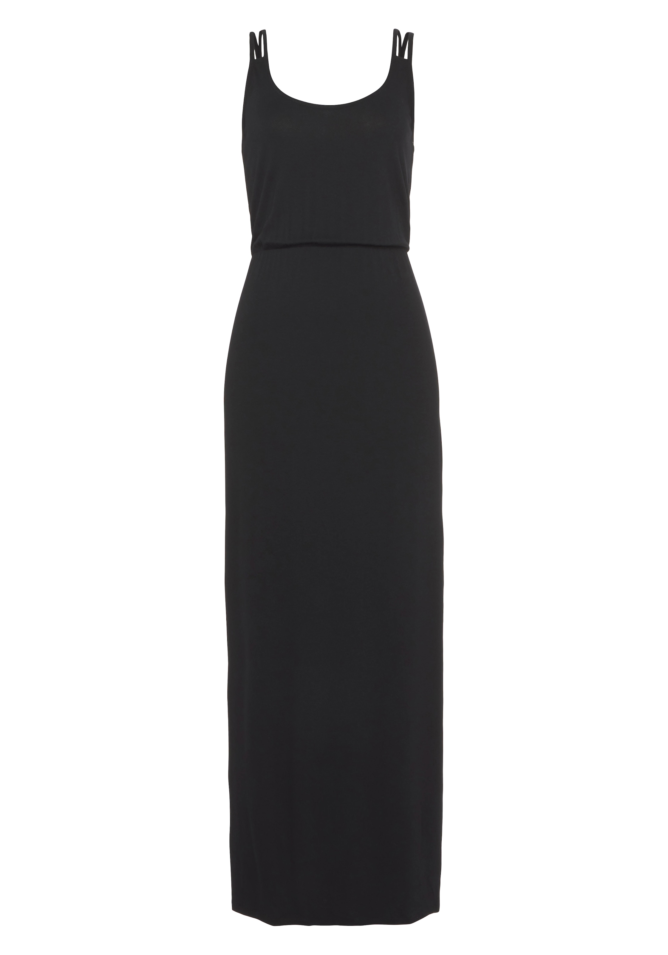 LASCANA Letnia sukienka w kolorze czarny: przód