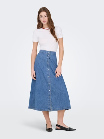 Jupe 'ONLNOEMI' ONLY en bleu