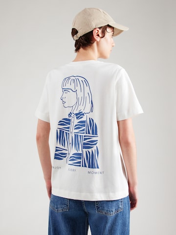 Tricou de la s.Oliver pe bej: față