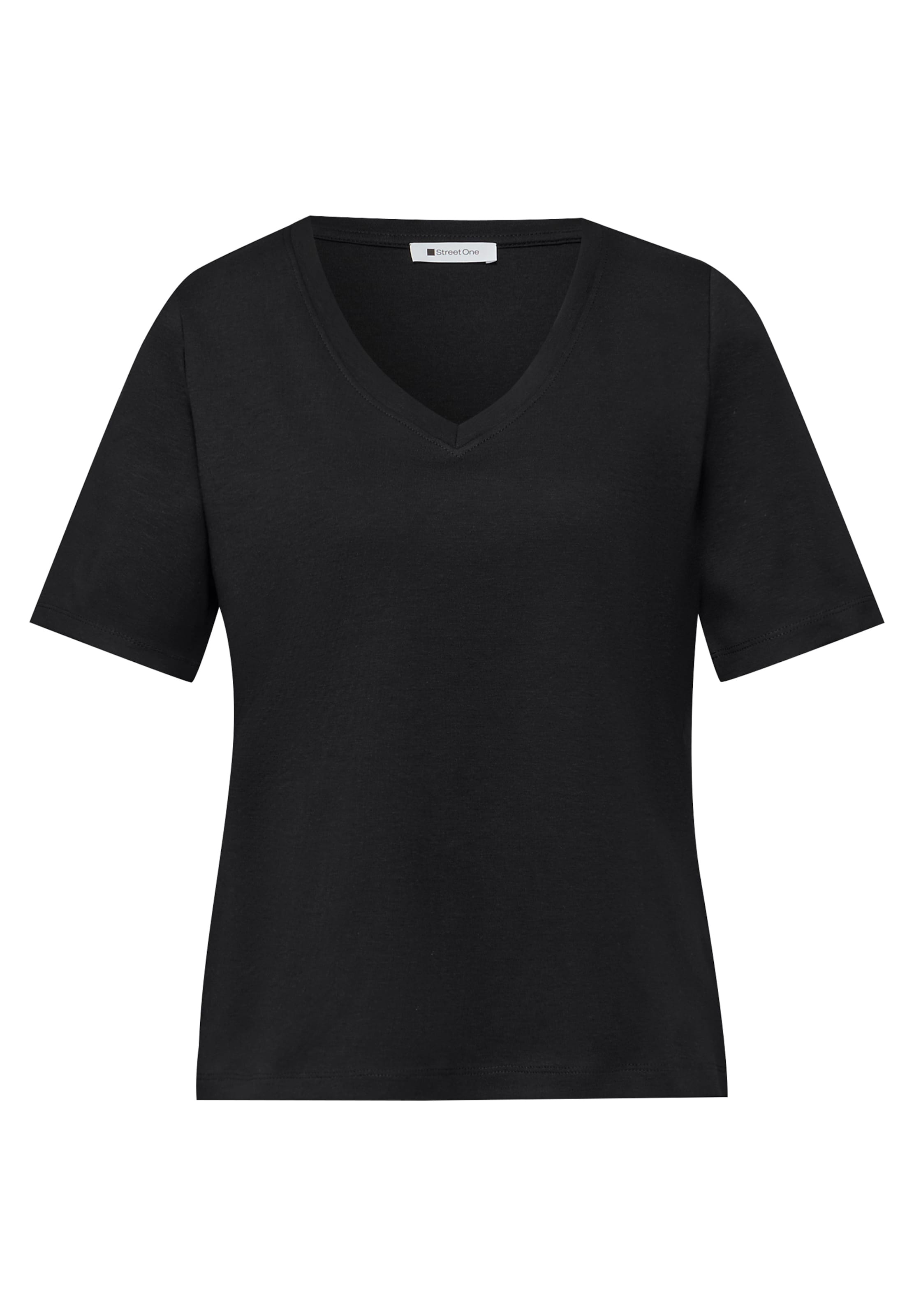 STREET ONE Shirt in Black: front