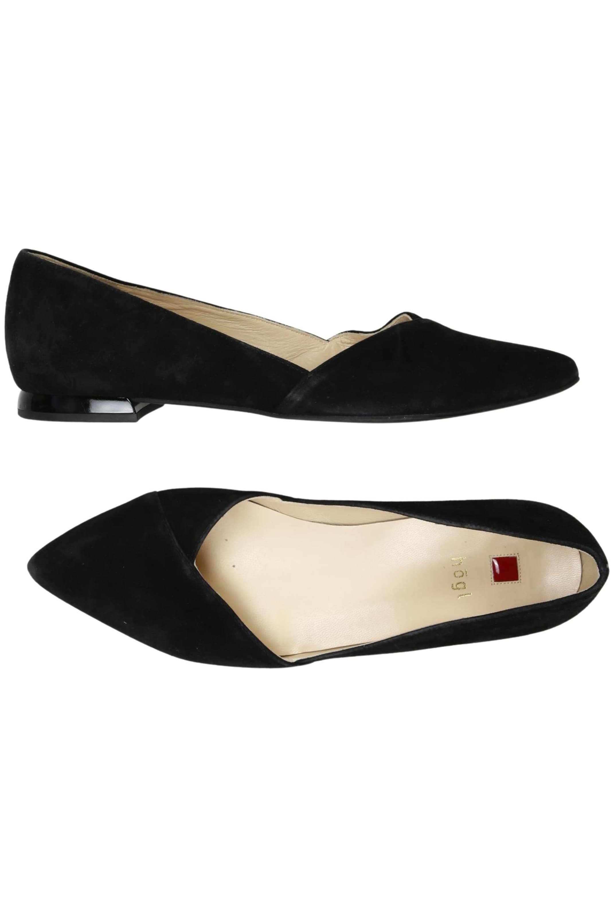 Högl Flats & Loafers in 37 in Black: front