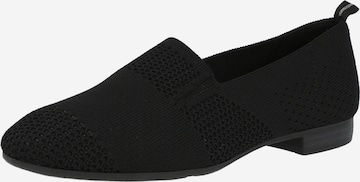 JANA Classic Flats in Black: front