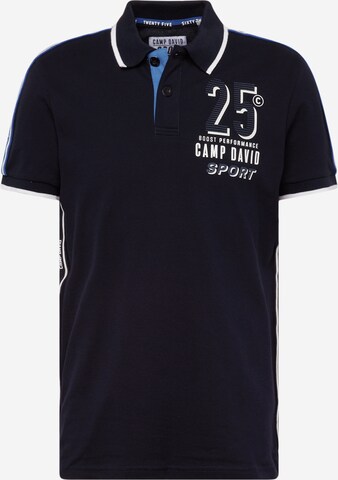 Maglietta di CAMP DAVID in blu: frontale