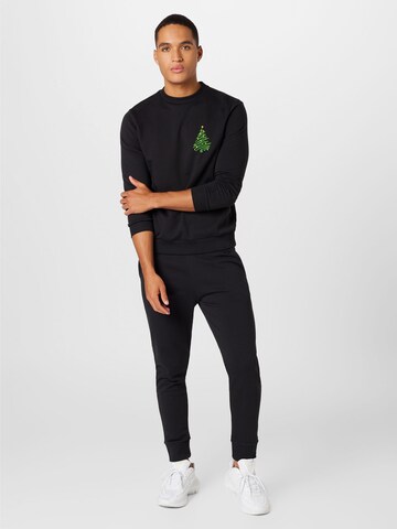 WESTMARK LONDON Tapered Trousers in Black