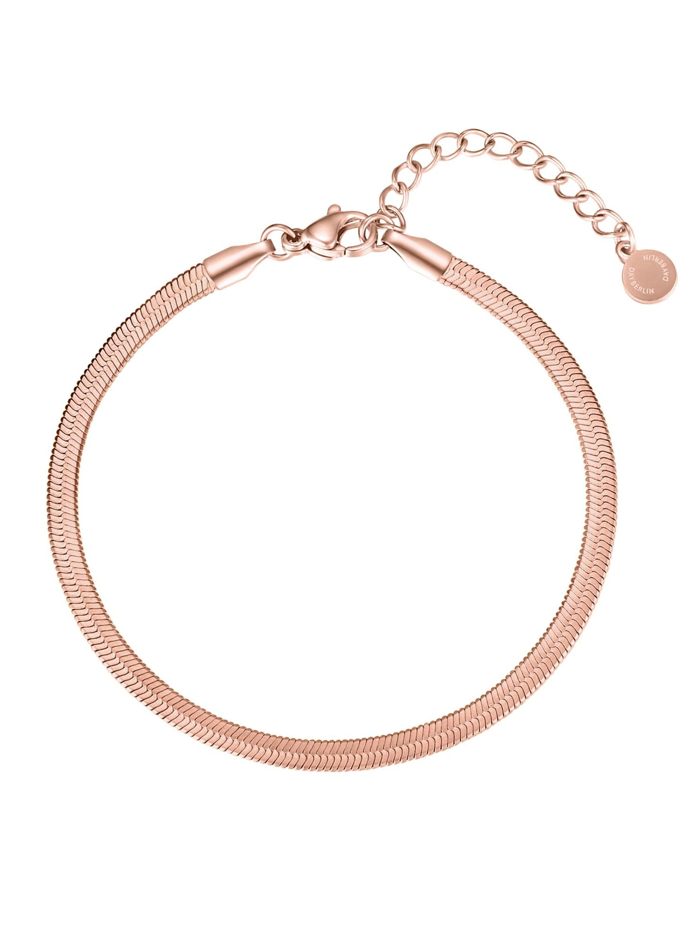 day berlin Bracelet 'Lea' in Gold: front