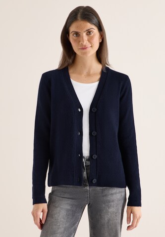 CECIL Knit Cardigan in Blue: front
