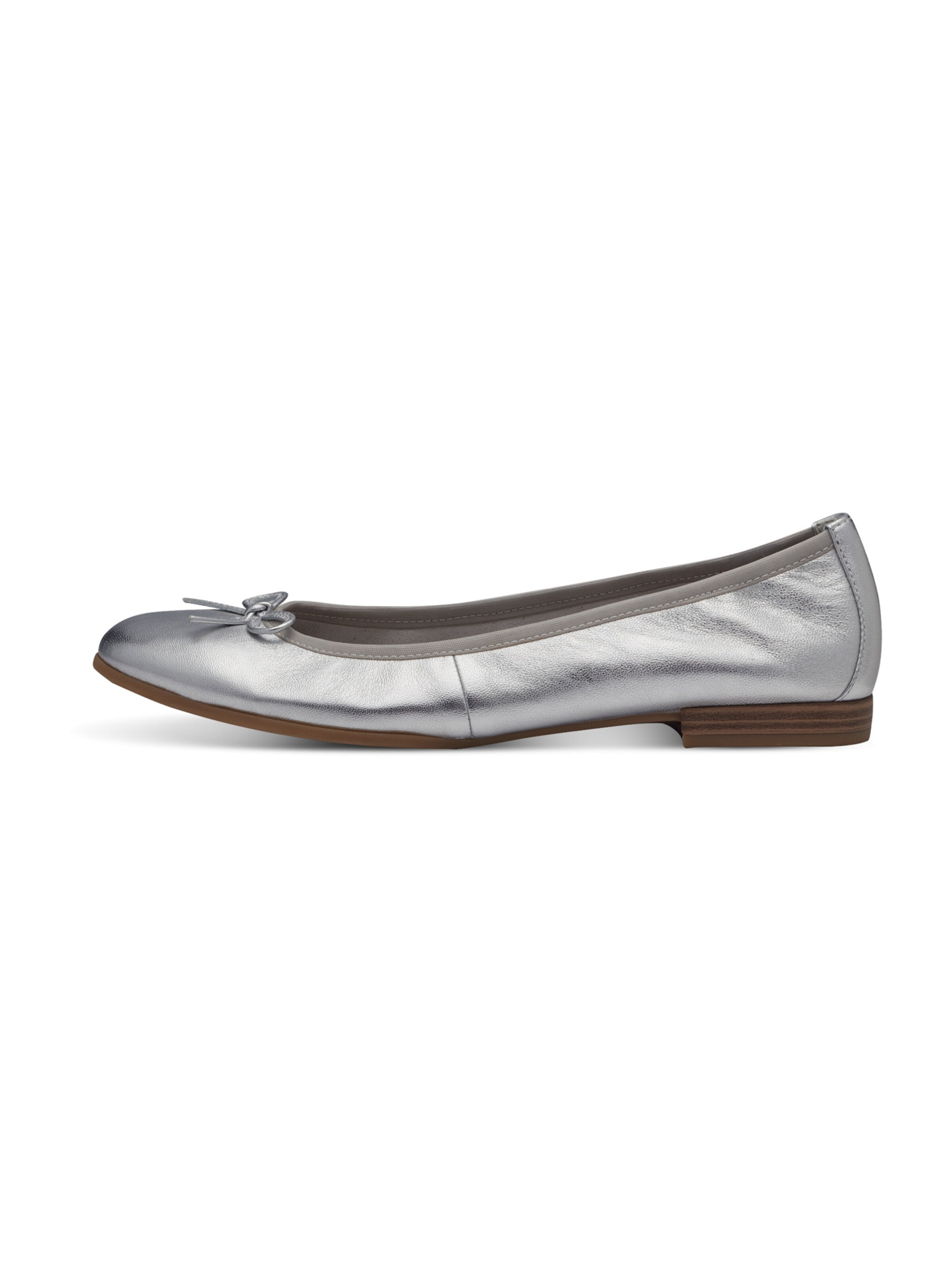Ballerines 'Alena' Tamaris en argent