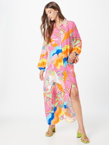 Liebesglück Sukienka koszulowa 'LILOU' w kolorze mieszane kolory