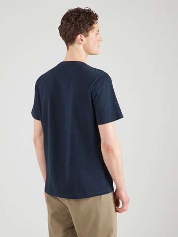 KnowledgeCotton Apparel T-shirt i blå