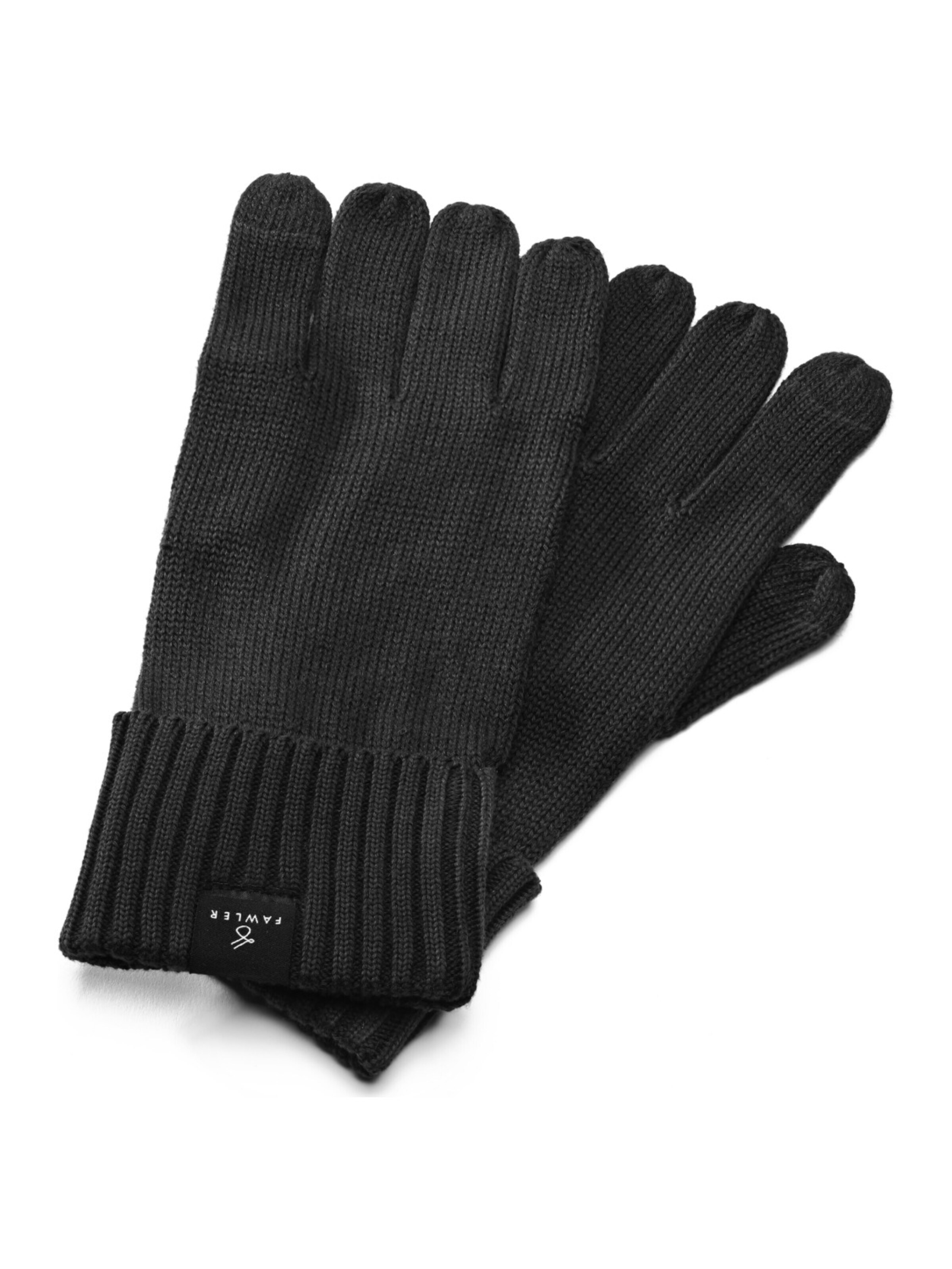 Fawler Fingerhandschuhe‌‌‌‌‌‌‌‌‌‌ in Schwarz: Vorderseite