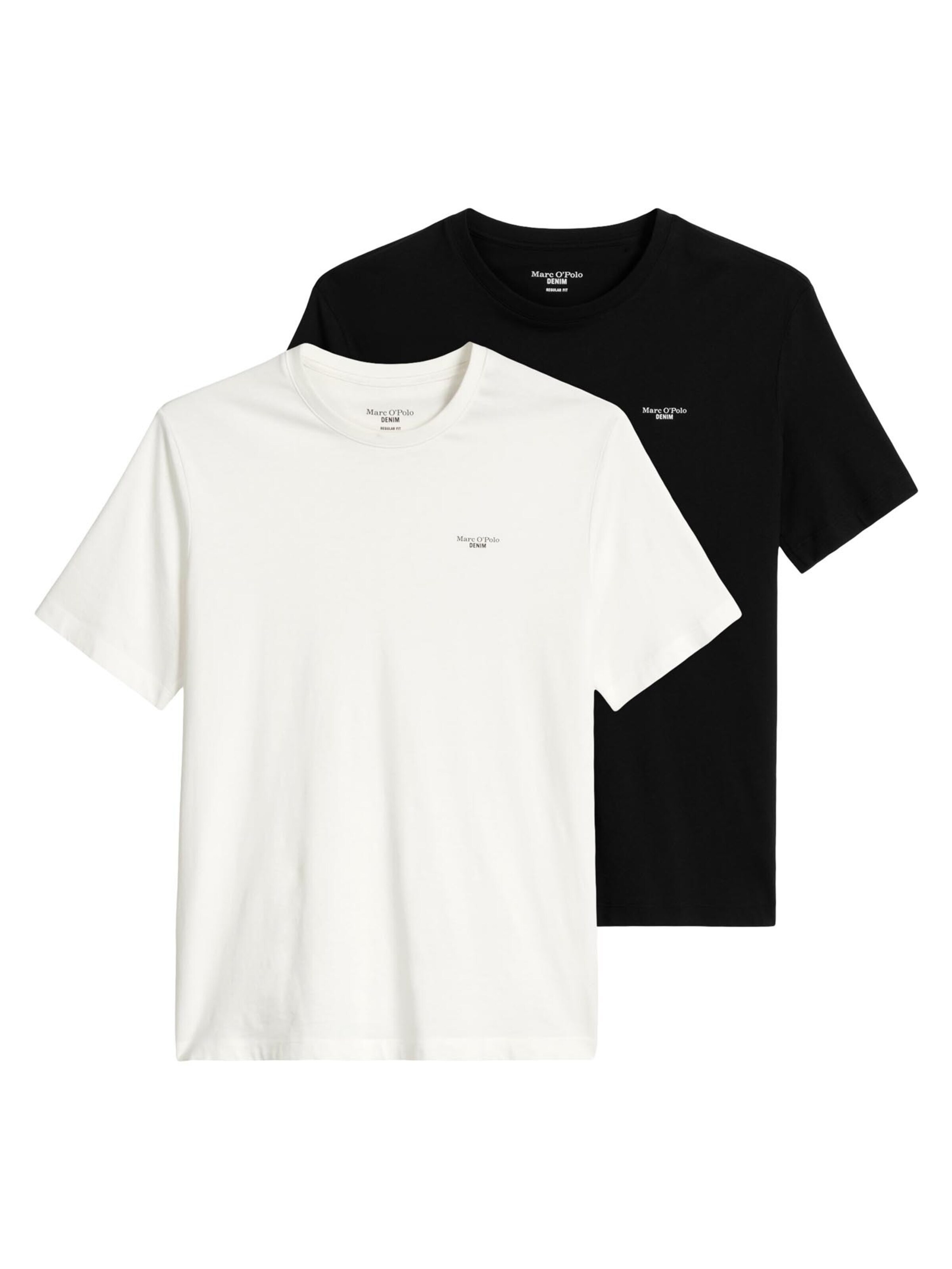 Marc O'Polo DENIM Shirt 'Basic' in Black: front