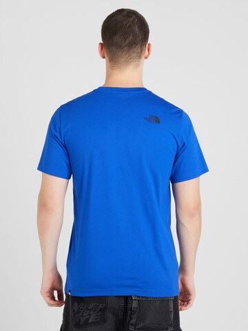 Maglietta di THE NORTH FACE in blu
