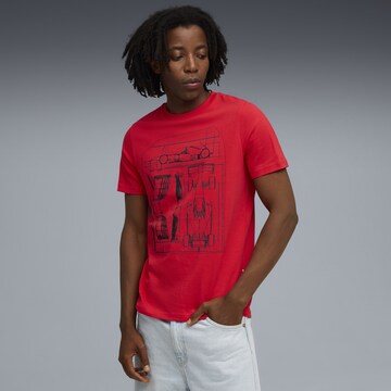 PUMA Performance shirt 'Scuderia Ferrari' in Red: front