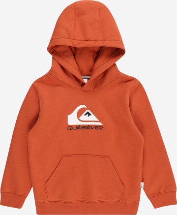 QUIKSILVER Sportsweatshirt in Orange: predná strana