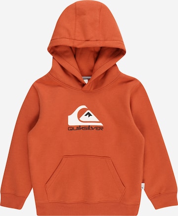 Felpa sportiva di QUIKSILVER in arancione: frontale