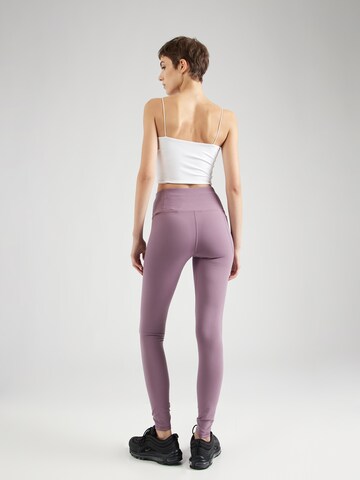 UNDER ARMOUR Skinny Sporthose 'Motion' in Lila