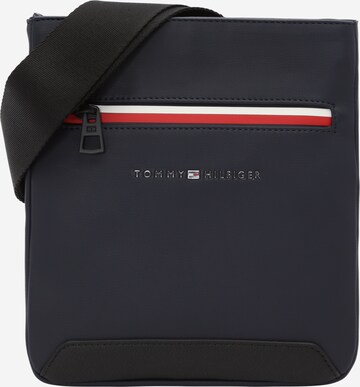 TOMMY HILFIGER Schoudertas 'Essential' in Blauw: voorkant