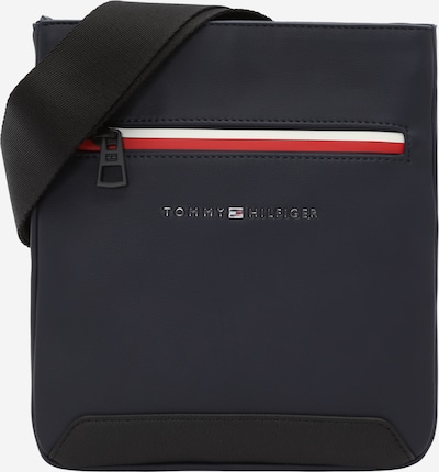 TOMMY HILFIGER Torba preko ramena 'Essential' u morsko plava / crvena / bijela, Pregled proizvoda