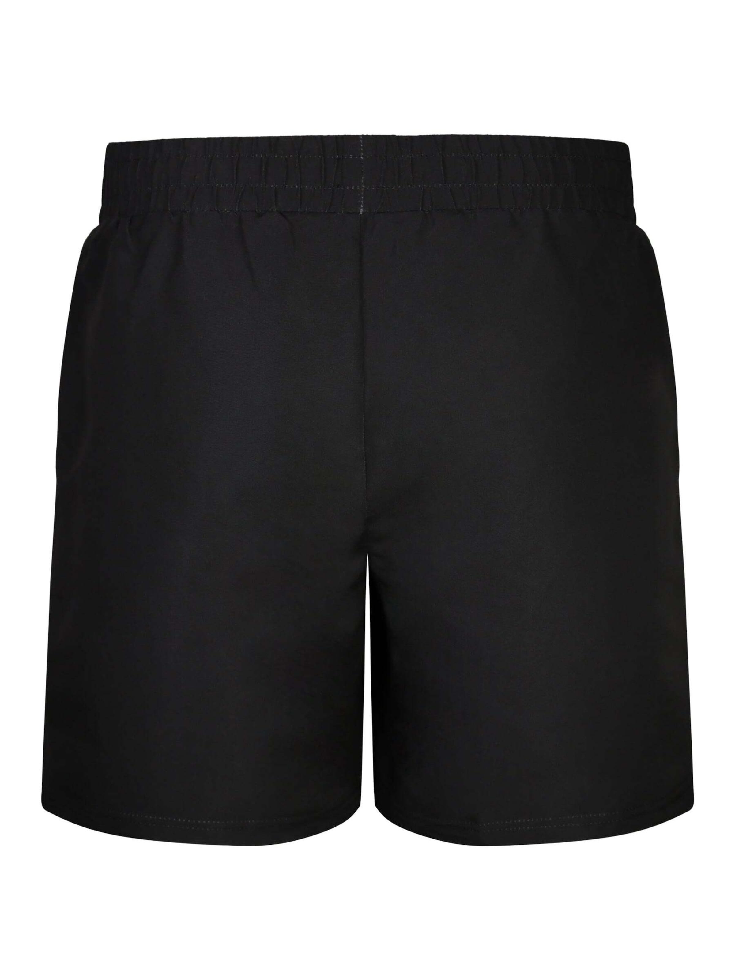 SikSilk Badeshorts in Schwarz