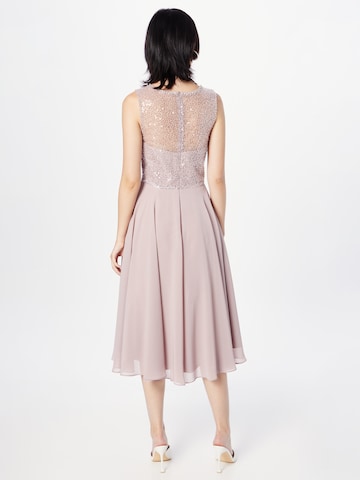 Robe de cocktail SWING en violet