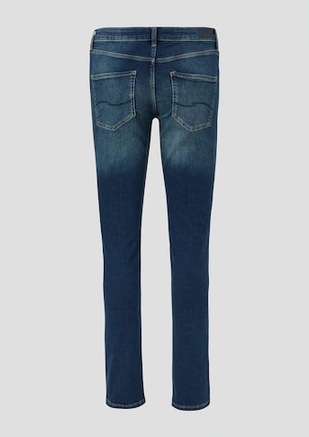 Coupe slim Jean QS en bleu