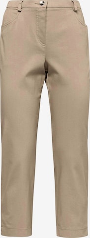 Goldner Regular Broek in Beige: voorkant