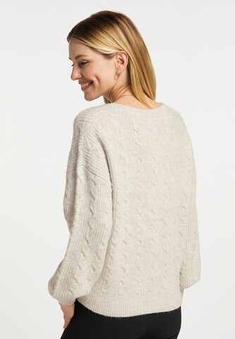 Usha Knit cardigan in Beige