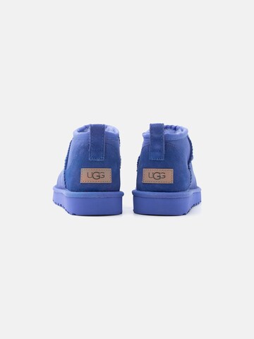 UGG Škornji 'Classic Ultra Mini' | modra barva