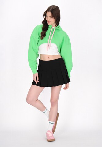 myMo ATHLSR Sweatshirt 'Back To School' in Groen