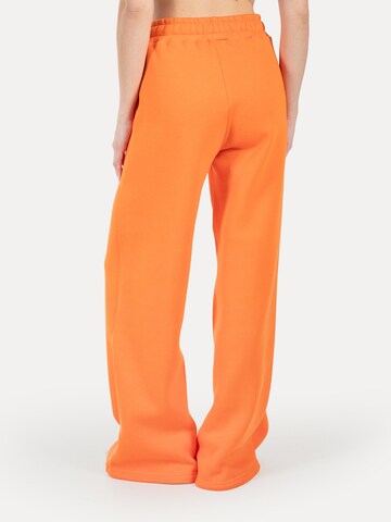 Loosefit Pantalon 'Siara' Smilodox en orange