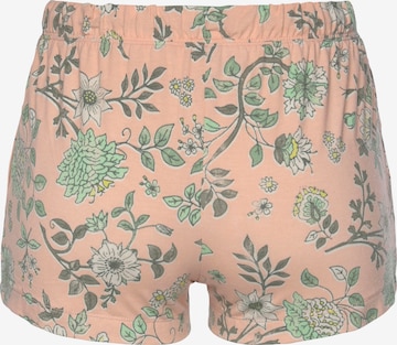 LASCANA Schlafshorts in Beige