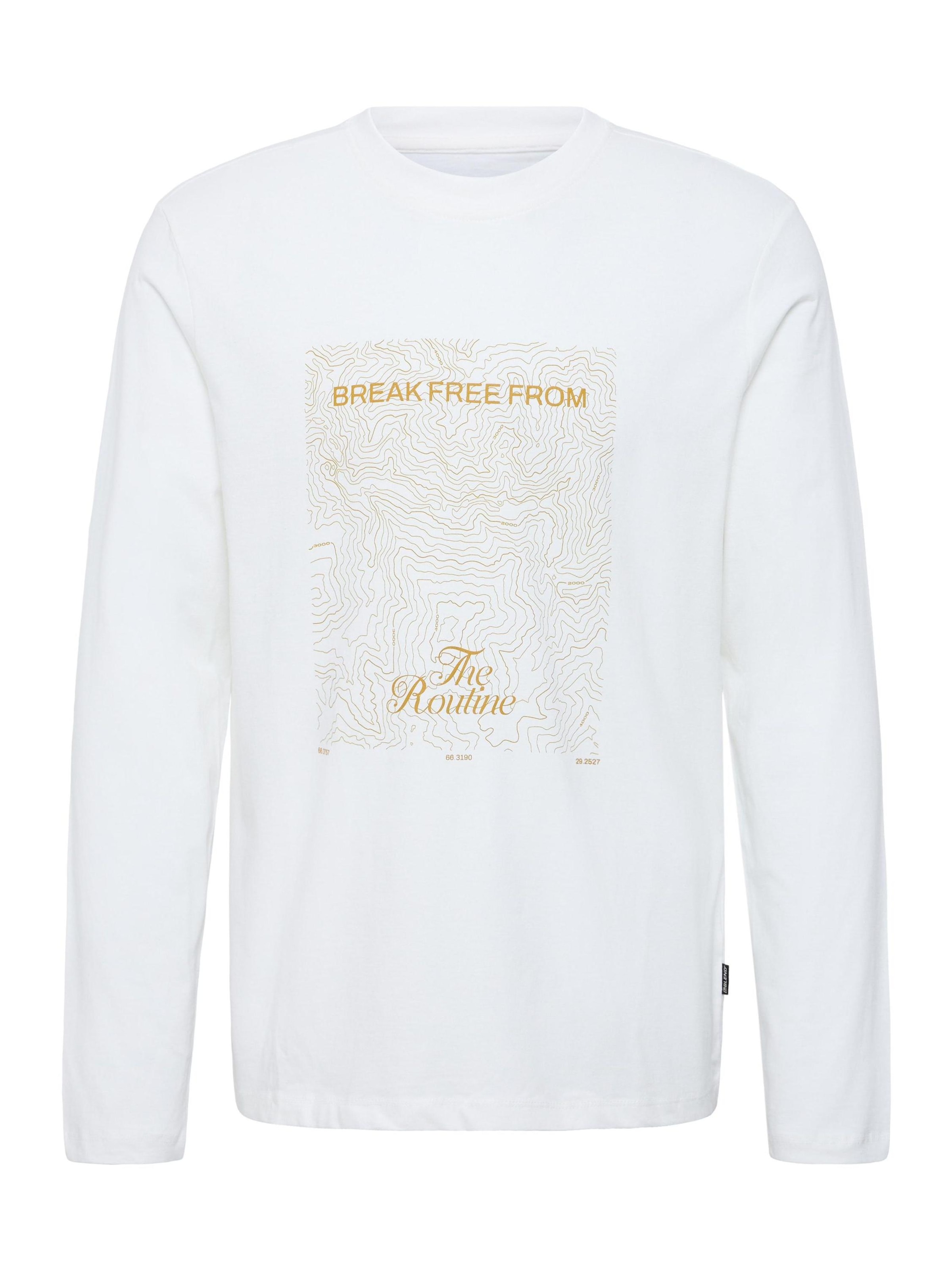 BLEND - Sudadera en blanco: frente