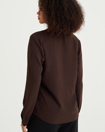 WE Fashion Blouse in Brown