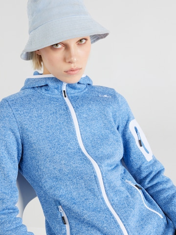 CMP Functionele fleece jas in Blauw