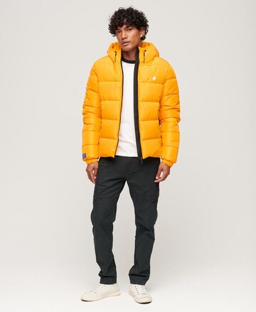 Superdry Winter Jacket in Yellow