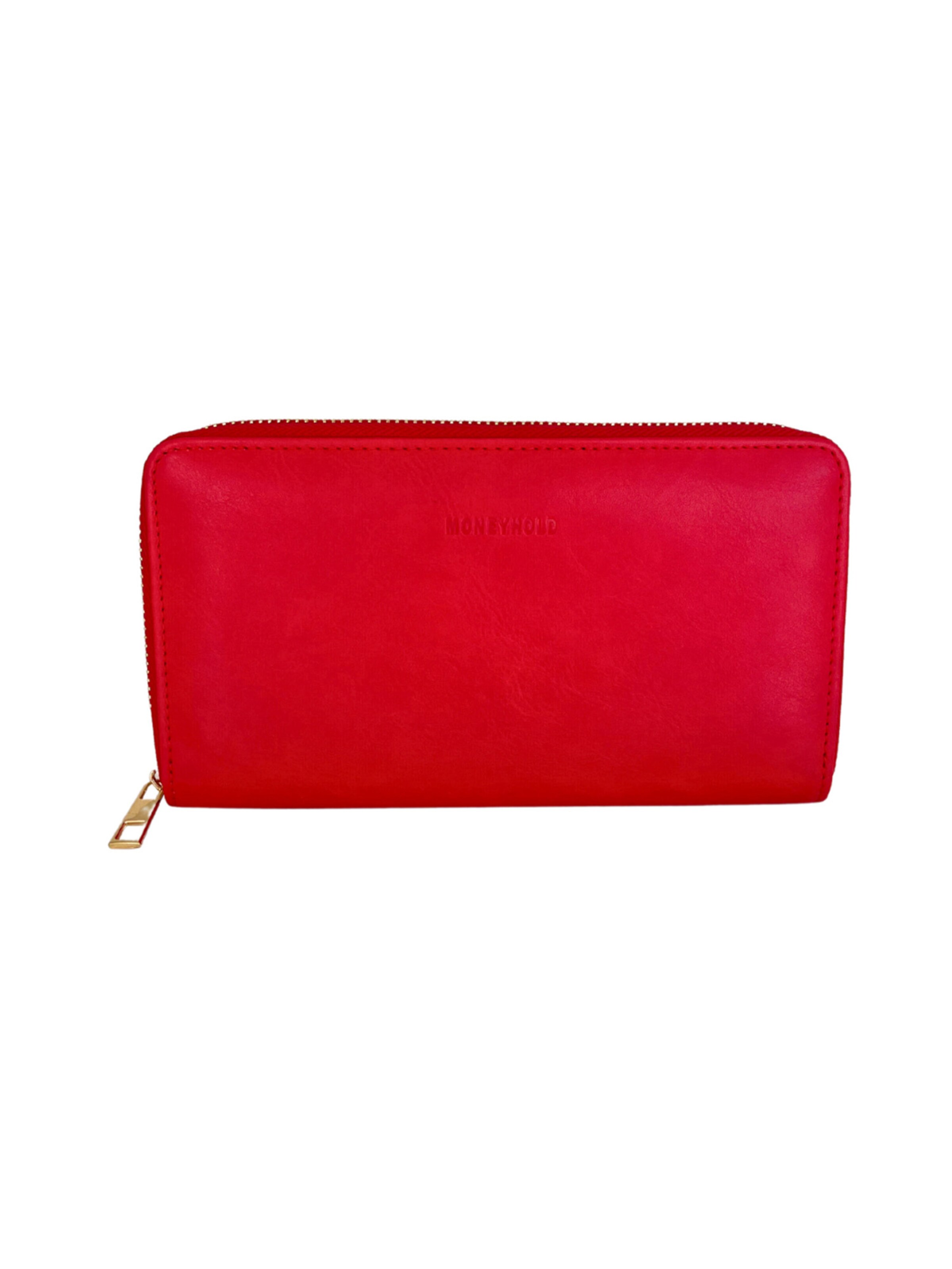 Moneyhold Wallet in Red: front