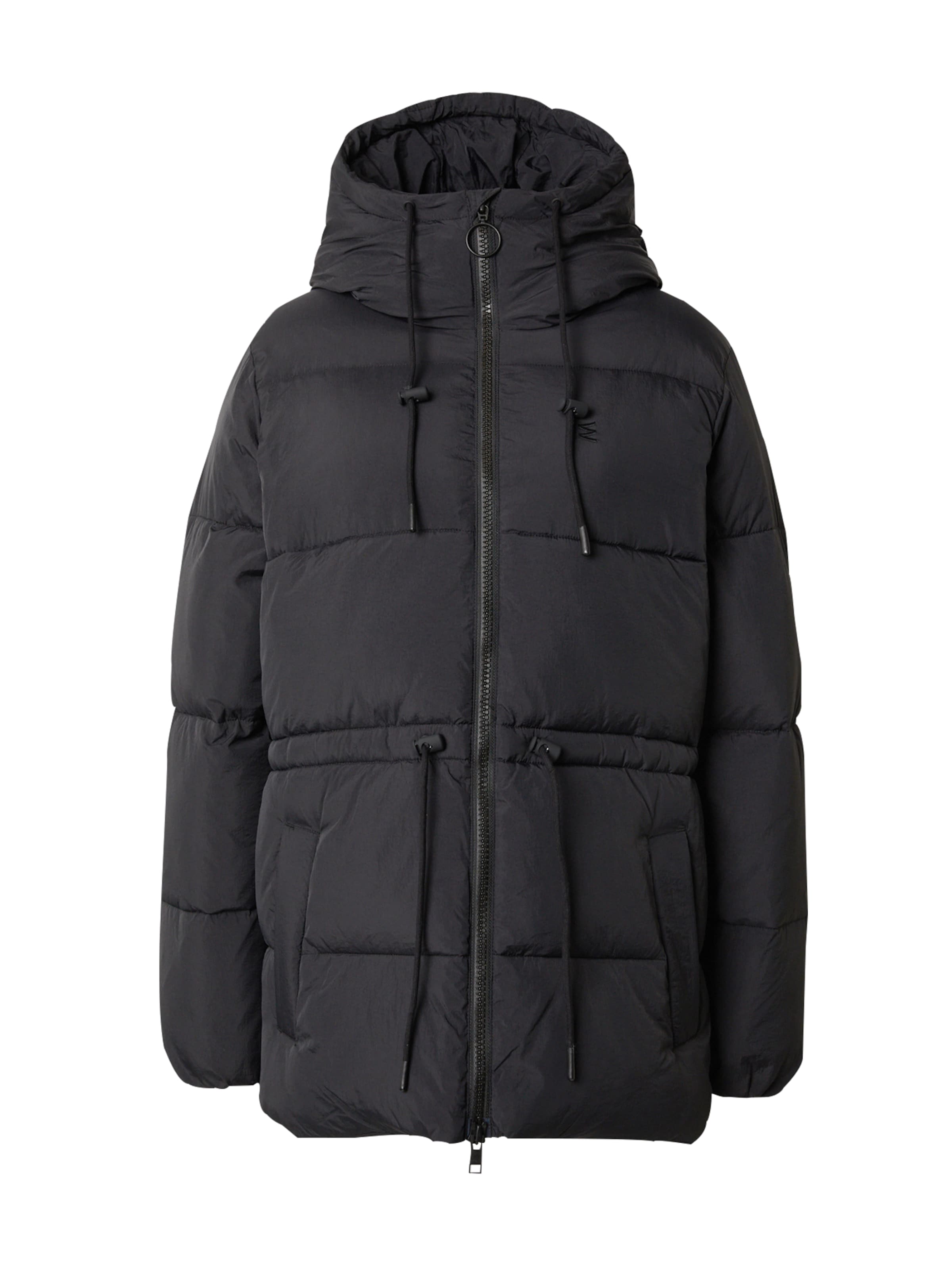 Embassy of Bricks and Logs Χειμερινό μπουφάν 'Vervier' σε μαύρο: μπροστά