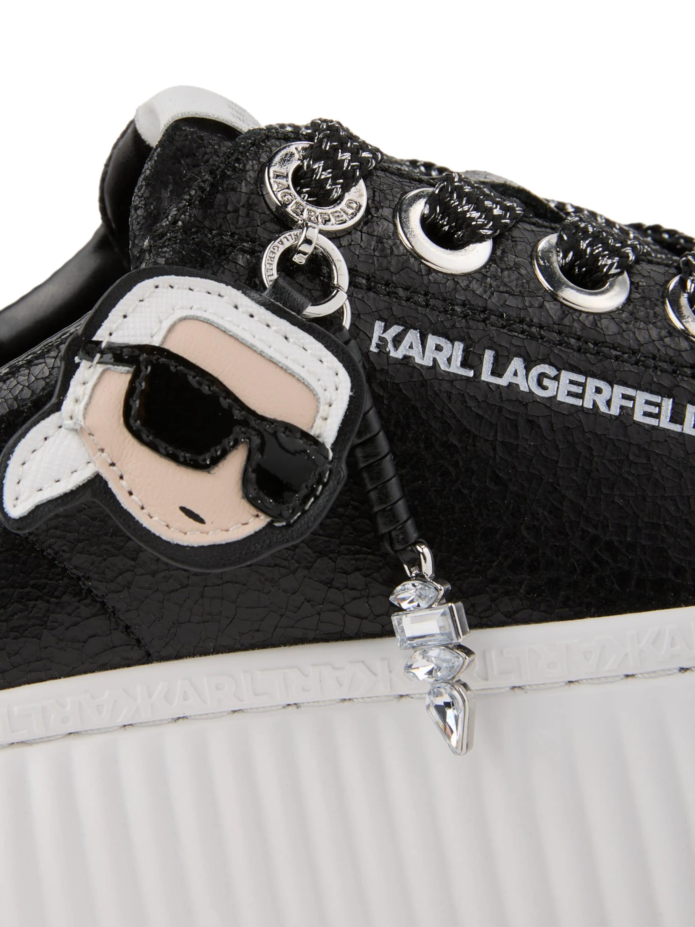 Karl Lagerfeld Низкие кроссовки ' IKON ' в Черный