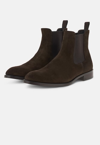 Boggi Milano Chelsea boots in Brown