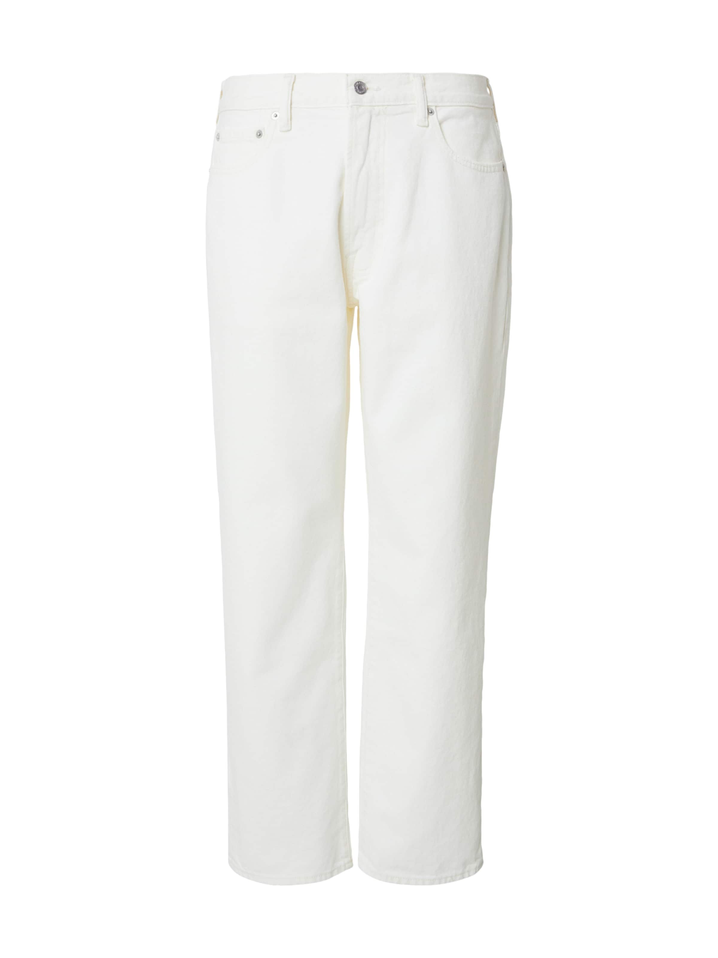 Abercrombie & Fitch Regularen Kavbojke | bela barva: sprednja stran