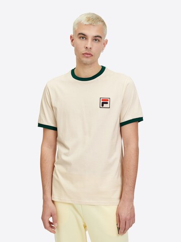 FILA Футболка 'LAZ' в Бежевый: спереди