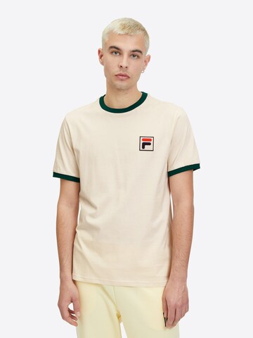 FILA Shirt 'LAZ' in Beige: voorkant