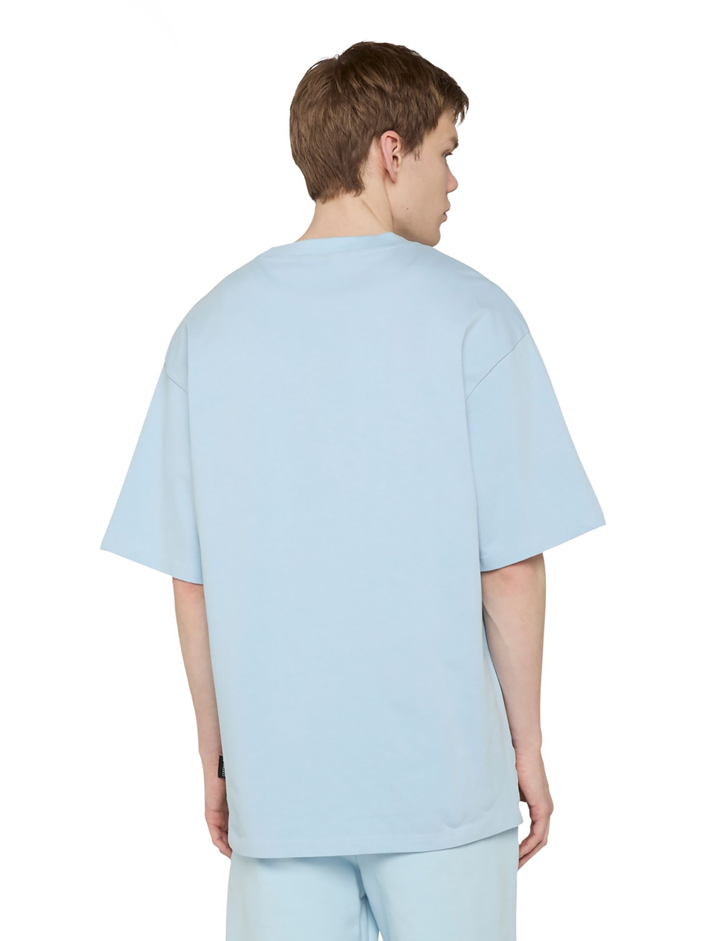 T-Shirt 'College Logo' Colucci en bleu
