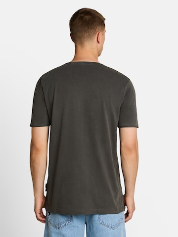 TOM TAILOR DENIM Shirt in Schwarz