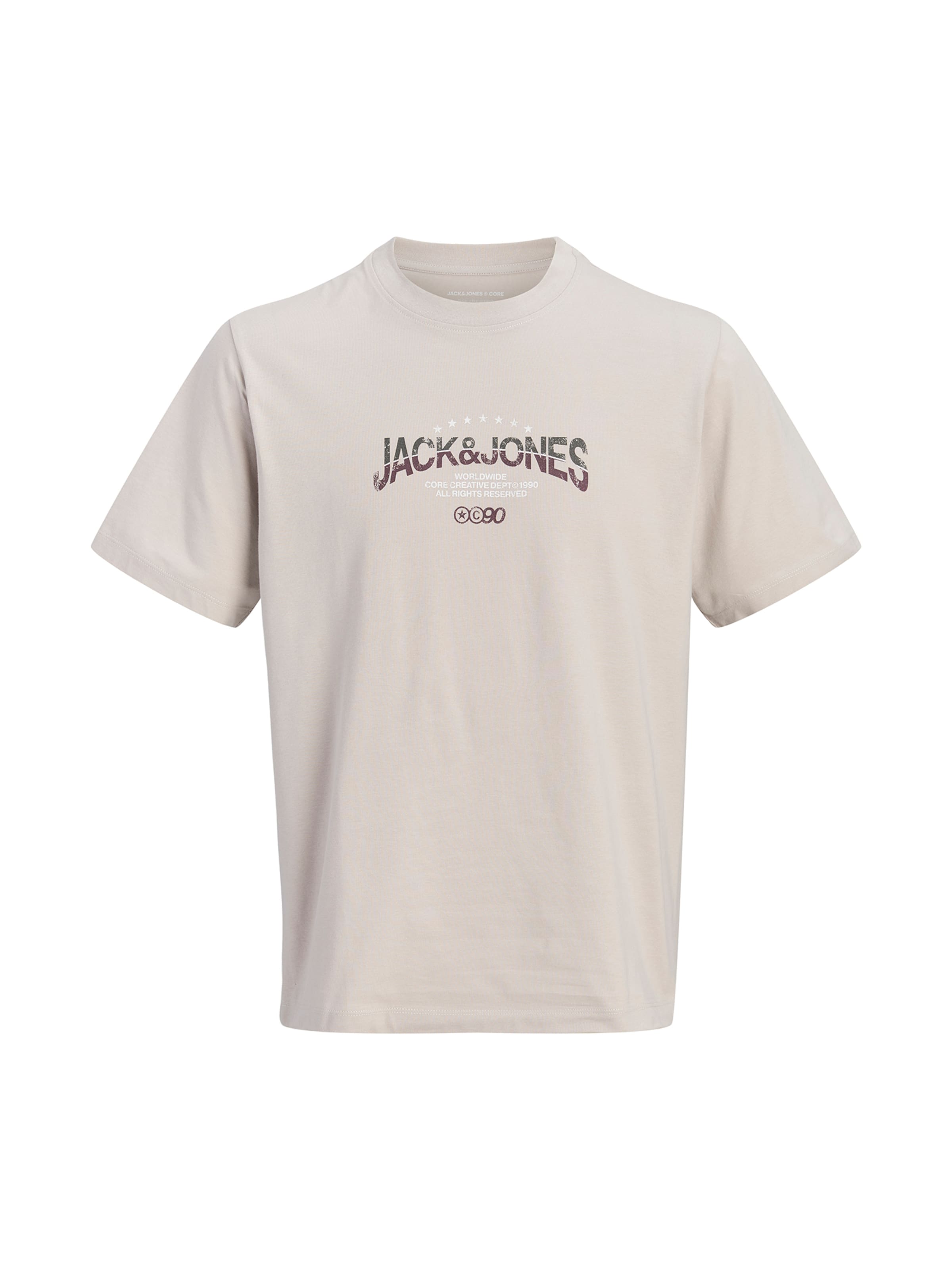 Jack & Jones Junior - Camiseta 'JCOTRACE' en gris: frente