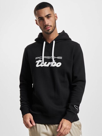 PUMA Sweatshirt 'Porsche Legacy' in Schwarz: Vorderseite