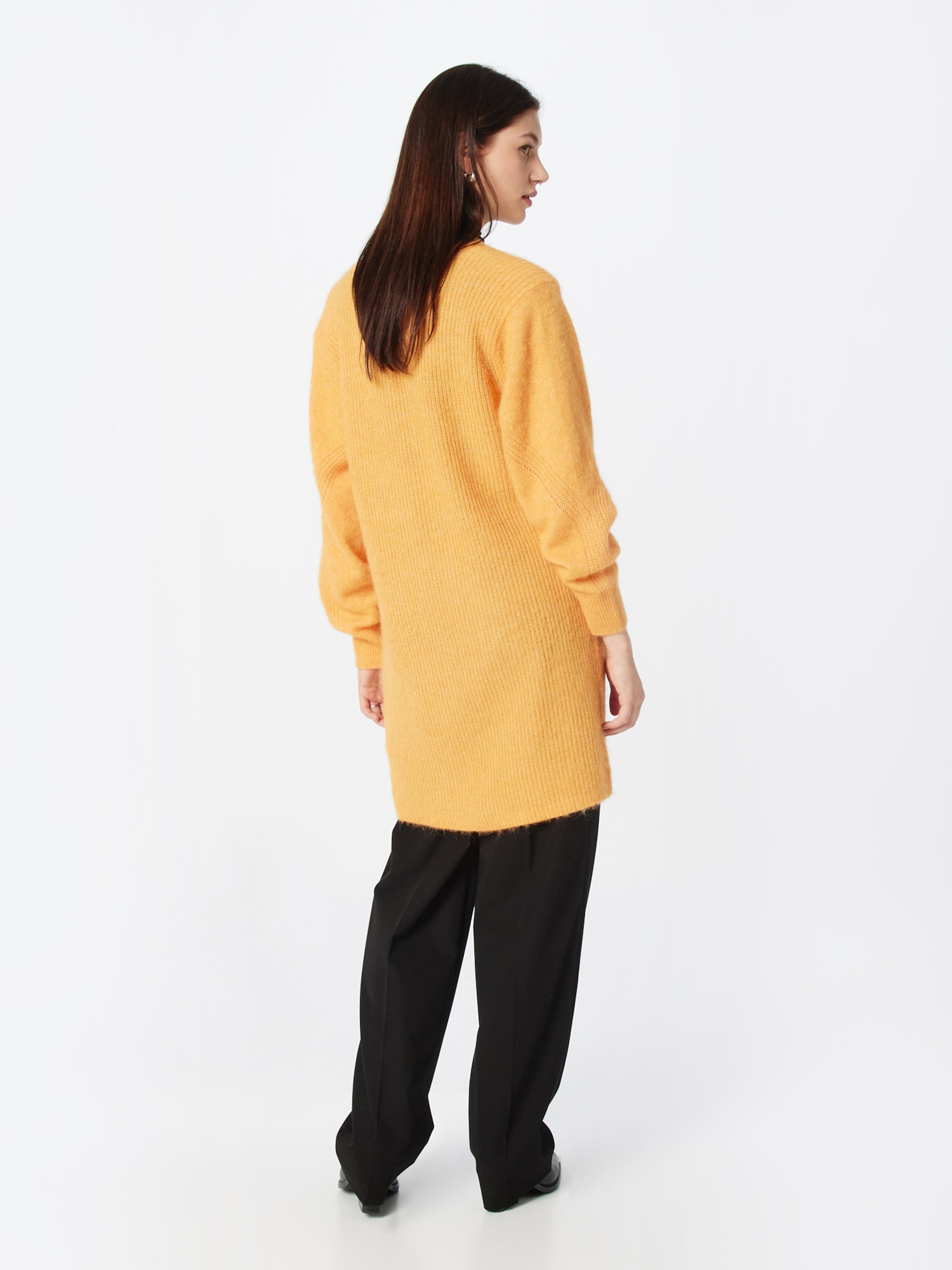 BOSS Orange Knit Cardigan 'Felva' in Light Orange | ABOUT YOU