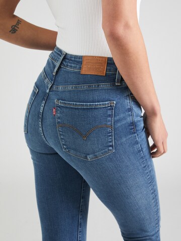 LEVI'S ® Skinny Džínsy '721 High Rise Skinny' - Modrá