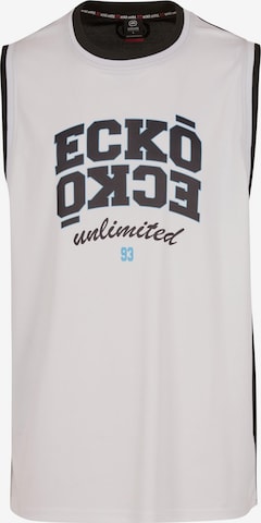 T-Shirt 'Pivot' Ecko Unlimited en blanc : devant