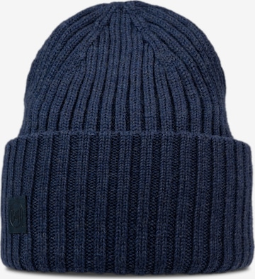 BUFF Muts 'Buff Knitted Erviny Beanie' in Blauw: voorkant